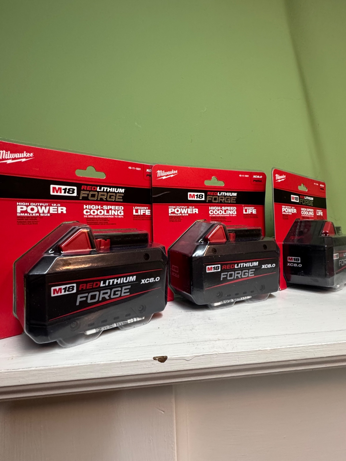 Milwaukee battery s 8.0 forge 