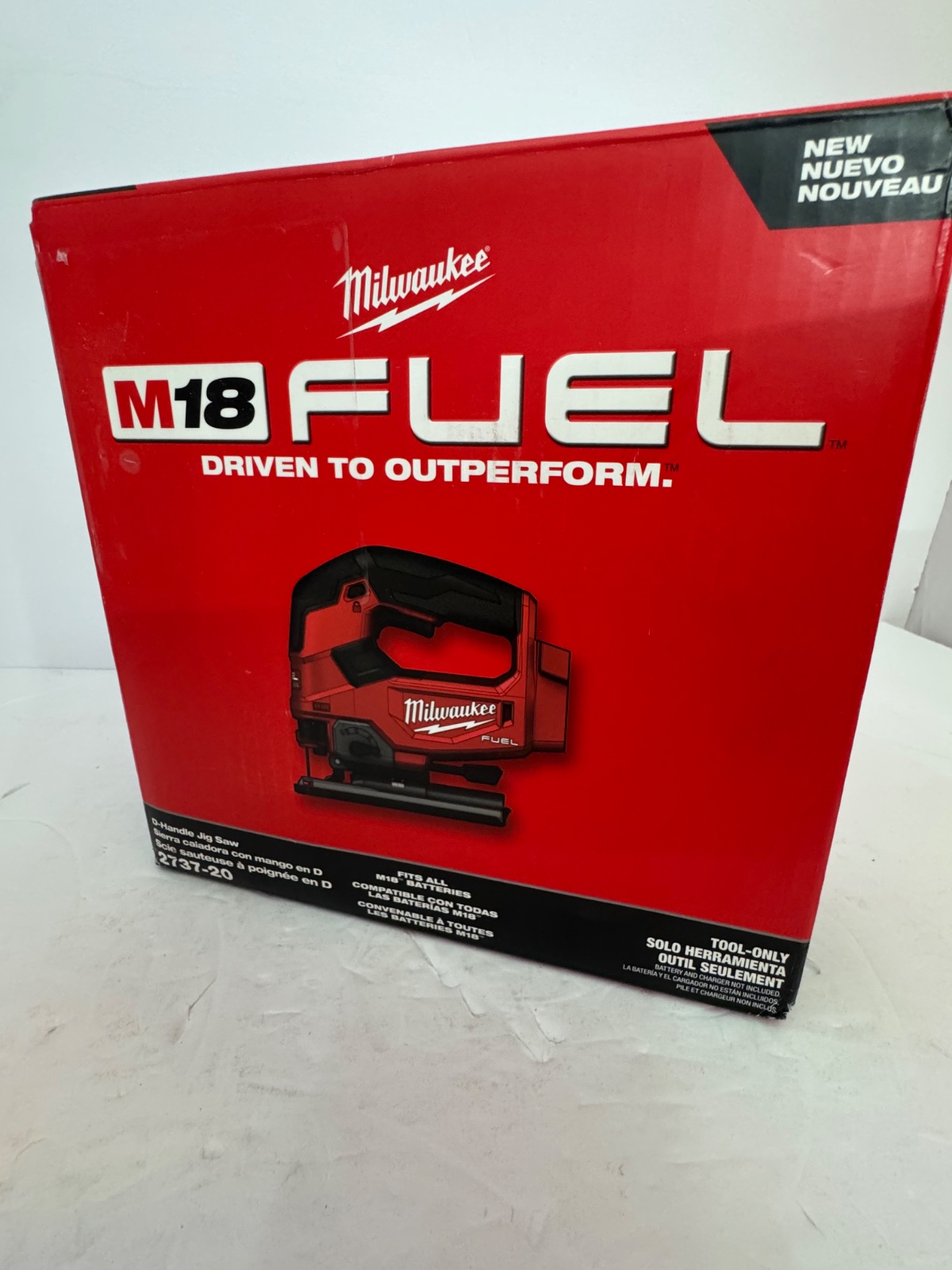 M18 FUEL 18V Lithium-Ion Brushless Cordless Jig Saw (Tool-Only)