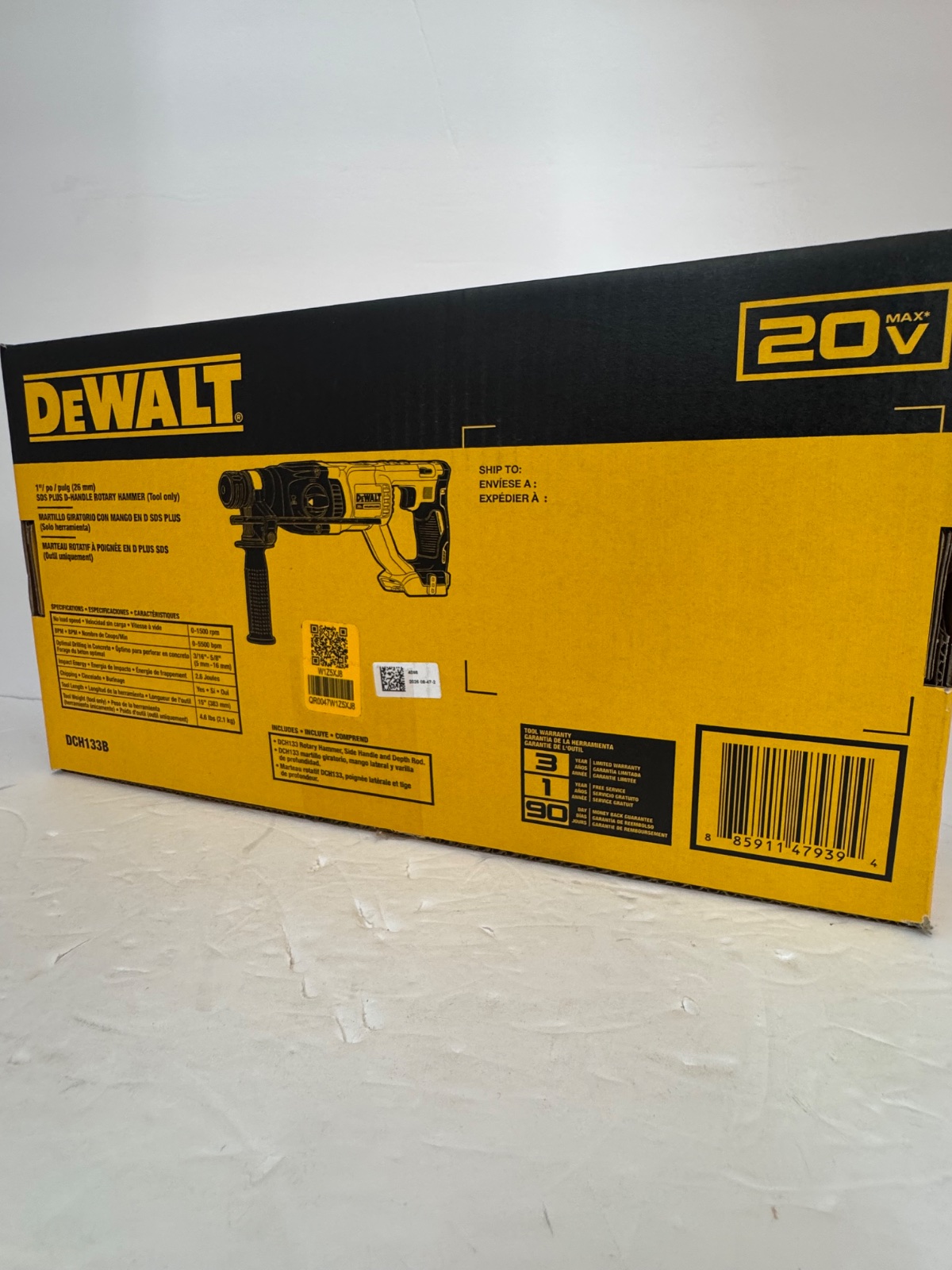 Dewalt rotary hammer tool only